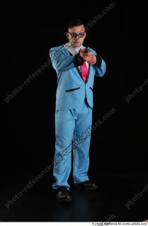 MIKAEL AGENT STANDING POSE WITH SHOTGUN